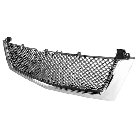 Spec-D Tuning 02-06 Cadillac Escalade Srx Mesh Grill Chrome HG-ECLD02C-RS